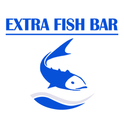 Extra Fish Bar Rugby logo.